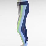 Under Armour Carbon Heather Metallic Silver Heat Gear Leggings Size Small Photo 2