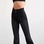 We The Free  PEOPLE Jayde Flare Jeans Bell Bottom High Rise Brown 27 Photo 0