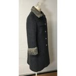 L.A.M.B. Vintage 1960 Wool And Curly Fur Coat  Size XS  Fully Lined, Union Made USA Photo 8