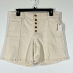 Anthropologie Flaw NWT Pilcro High Rise Slim Boyfriend Short Size 29 Photo 3