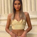 ZARA NWT  Linen Blend Top Photo 7