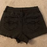 Abercrombie & Fitch High Waisted Black Jean Shorts Photo 1