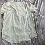 Lululemon Love Crew Short Sleeve Curved Hem T-Shirt Pima Cotton Mint Green Sz 8? Photo 6