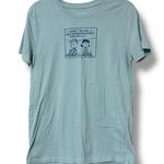 PEANUTS size medium women's graphic print funny short sleeve t Photo 0