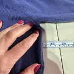 Ellsworth + Ivey Navy Blue Sweater Nantucket Embroidery Crew Neck Women's Size L Size L Photo 5