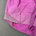 Lululemon Hotty Hot Shorts Womens 2 Mid Rise 3.5" Faded Elastic Waist Mesh Zip Photo 1