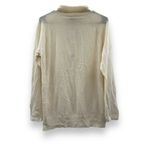 J. McLaughlin  100% Cashmere Cream Long Sleeve Turtleneck Sweater Sz L‎ NEW Photo 3