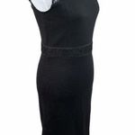 Tory Burch Adrianna A-Line Dress, Black, Small Photo 2