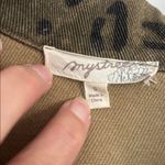 Mystree  Brown Leopard Print Utility Jacket/Barn Coat Photo 1