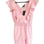 Inc international NWT INC  Romper Mango Beach Small Lace-Trim Surplice SZ-Large Photo 5