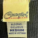 Cowgirl Hardware Black Tank Top 401) Size M Photo 8