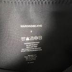 Wardrobe NYC Black White Side Stripe Panel Stretch Tube Athleisure Maxi Skirt S Photo 6