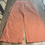 Pilcro  Rust Corduroy Wide Leg Pants Photo 6