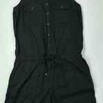 Ralph Lauren  linen blend sleeveless romper size 4 charcoal gray Photo 0