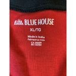 Little‎ Blue House Moose Adult Union Suit Christmas XL Cozy Loungewear Bum Flap Red Photo 3