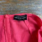 The Fifth Label Fresco Linen Back Tie Cutout Maxi Dress ~ Size Large 💛🍄 Photo 8