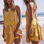 Free People  Deserted Island Mini Dress size large NWT Photo 1