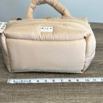 🤎 WILO The Label Weekender Quilted Travel/Gym/Baby Bag w/ Crossbody In Taupe Photo 9