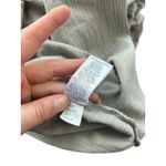 Nation Ltd Traci Bubble Sleeve V Neck T Shirt Gray Cotton Blend Size Small Photo 8