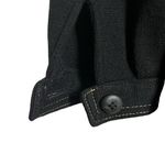 Kimberly Vintage Black Wool Knit Belted Button Front Patch Pocket Jacket Size L Photo 9