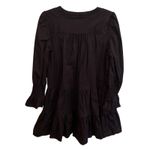 Tuckernuck Pomander Place Kenzo Navy Blue Cotton Poplin Tiered Dress Size XL Photo 10