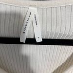 Debut DREAMERS by  Cream Long Sleeve Ribbed Cardigan Cover Up Tie Women’s S EUC Photo 2