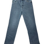 Evereve  "The Ever Straight" Jeans Women's Size 29 Medium Wash Stretch Denim EUC Photo 0