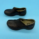 Merrell Encore Eclipse Women’s Black Leather Slip-On Mules Clogs Shoes Size 6 Photo 3
