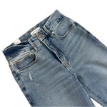 Good American Good Legs Flare Jeans Distressed Raw Hem NWT 00/24 Photo 2