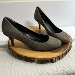 Cole Haan , Nike Air, Classy, light Brown Leather Basket Weave Pumps Size 8 1/2. Photo 8