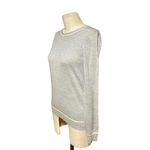 Theory  Jaidyn Soft‎ Luster Merino Wool Sweater in Heather Gray Size XS Photo 3