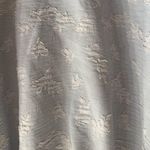 Ces Femme Boho Textured Elegant Fabric Square Neck Light Blue Blouse Photo 1