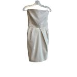 Banana Republic  White Strapless Dress Size: 0 (Extra Small) Wedding Rehearsal Photo 4
