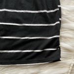 Windsor Black & White Stripped High Waisted Skirt Photo 10