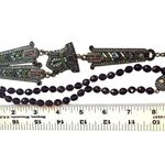 Heidi Daus "Suitably Sophisticated" Art Deco Medallions Necklace Purple Photo 6