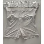 Lucky In Love Skort Skirt L White Tiered Pleats Tennis Golf Pickleball Size L Photo 9