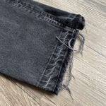 Free People We the‎ Free Maggie Straight Jeans  Sz 29 Black Distressed Ankle Photo 3