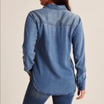 Abercrombie & Fitch Chambray Denim Shirt Photo 1
