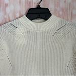 English Factory  Ivory Puff Sleeve Crewneck Sweater Size XS Photo 4