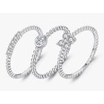 Boutique SALE 14k Platinum Beaded Bezel Diamond Ring, GRA Certificate Photo 6