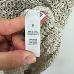 Aerie Crochet Knit Tank Top Medium Beige Layering Boho Earthy Granola Costal Photo 2