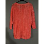 EXPRESS  Pink Wool Knit 3/4 Sleeve Scoop Neck Sweater Size Medium Photo 5