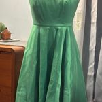 Eliza J Petite Square Neck Sleeveless Asymmetric Fit and Flare Dress Size 2P Photo 2