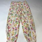 Hemant & Nandita Floral Cargo Pants Medium White Photo 8