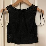 Bebe Sophie Lace Crop Top Photo 3