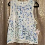 Free People  Movement x Hatch Love Printed Floral Maternity Tank Small NWT Photo 0