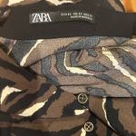 ZARA NWOT Animal Print Dress size XS Photo 3