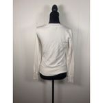 Athleta NWT  Recharge Sweatshirt Womens XS Cream Extra Small Photo 1