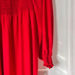 La Ligne x Target Red Smocked Maxi Dress Long Sleeves Women’s Size XL Photo 7