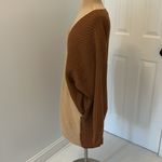 Amur Samira Two Tone Overlap Wool Sweater Dress Size XS Photo 5